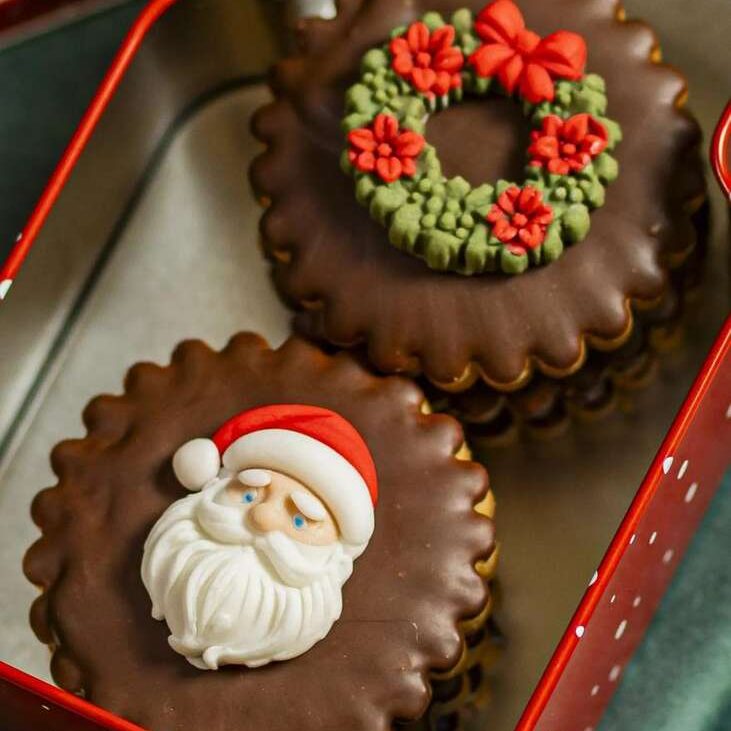 Bolacha Decorada Natalina