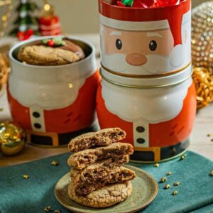 Lata Papai Noel: Cookies & Bombons