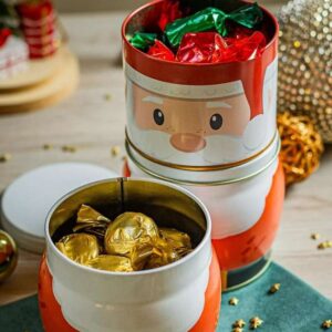 Lata Papai Noel: Caramelo & Bombons