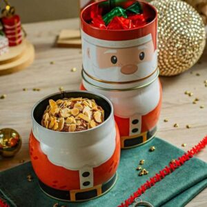 Lata Papai Noel: Fruit Cake & Bombons