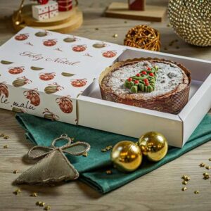 Brownie Natalino com Nozes